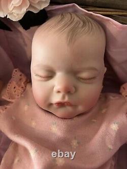 Artist Reborn Baby Lifelike Doll Elivia 17 Sleeping Dummy Bottle Newborn Uk