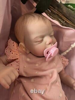 Artist Reborn Baby Lifelike Doll Elivia 17 Sleeping Dummy Bottle Newborn Uk