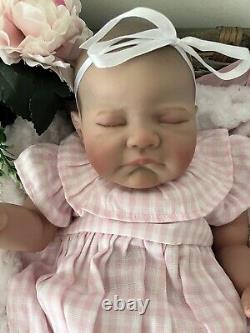 Artist Reborn Baby Lifelike Doll Elsie Sleeping Magnetic Dummy Bottle Newborn Uk