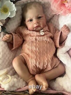 Artist Reborn Baby Lifelike Doll Matilda Awake Magnetic Dummy Bottle Newborn Uk