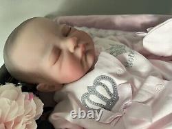 Artist Reborn Baby Lifelike Doll Princess Sleeping Magnetic Dummy Bottle Newborn