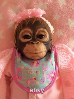 Ashton Drake Adorable Lifelike Baby Orangutan Monkey Doll Umi So Cute