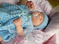 Authentic Reborn Realborn Baby Doll Girl Ever Asleep With COA So Realistic