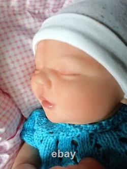 Authentic Reborn Realborn Baby Doll Girl Ever Asleep With COA So Realistic