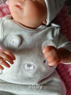 Authentic Reborn Realborn Baby Doll Girl Ever Asleep With COA So Realistic