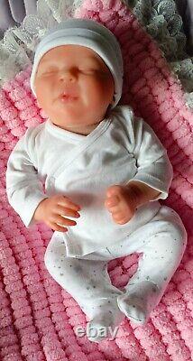 Authentic Reborn Realborn Baby Doll Girl Ever Asleep With COA So Realistic