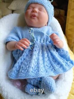 Authentic Reborn Realborn Baby Doll Girl Ever Asleep With COA So Realistic