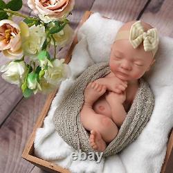 BABESIDE Lifelike Reborn Baby Dolls 16 Inch (Weight 4 Lb) Full Silicone Baby