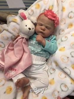 BEAUTIFUL Reborn Baby Doll Genevieve By Cassie Brace! Heaven's Breath Nursery
