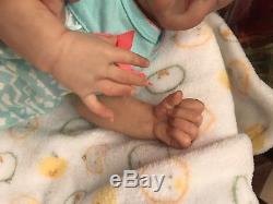 BEAUTIFUL Reborn Baby Doll Genevieve By Cassie Brace! Heaven's Breath Nursery