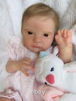 BEAUTIFUL Reborn Baby GIRL Doll- AURORA SKY by LAURA LEE EAGLES SOLE