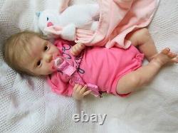 BEAUTIFUL Reborn Baby GIRL Doll- AURORA SKY by LAURA LEE EAGLES SOLE