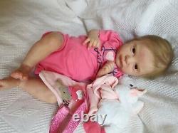 BEAUTIFUL Reborn Baby GIRL Doll- AURORA SKY by LAURA LEE EAGLES SOLE