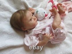 BEAUTIFUL Reborn Baby GIRL Doll- AURORA SKY by LAURA LEE EAGLES SOLE