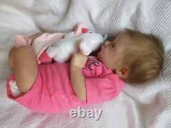 BEAUTIFUL Reborn Baby GIRL Doll- AURORA SKY by LAURA LEE EAGLES SOLE