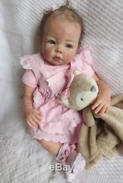 BEAUTIFUL Reborn Baby GIRL Doll LUCA by ELLY KNOOPS