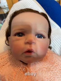 BERYL Beautiful baby reborn Girl doll Professionally weighted to 7.4 lbs