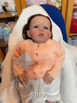 BERYL Beautiful baby reborn Girl doll Professionally weighted to 7.4 lbs