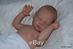 BM Originals Reborn Baby Boy Doll Ellis by Tina Kewy Painted Hair