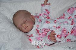BM Originals Reborn Baby Girl Doll Freya by Tina Kewy Painted Hair