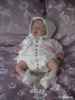 BM Originals Reborn Baby Girl Doll Miranda by Melody Hess Painted Hair