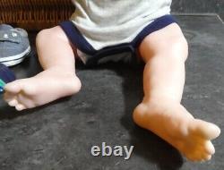 Baby Boy Doll Anatomically Correct Soft Vinyl Body Reborn Life Like Articulate