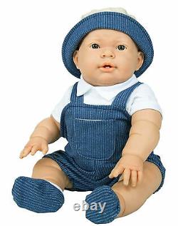 Baby Boy Doll Berenguer 18 Real Alive Soft Vinyl Silicone Preemie Life Like
