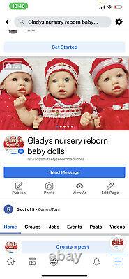 Baby Doll Biracial Rosalee By Olga Auer From Gladys Nursery Reborn Baby Dolls