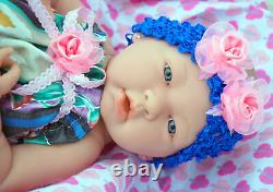 Baby Doll Girl Realistic Preemie Berenguer Newborn Reborn Vinyl 15 Life Like