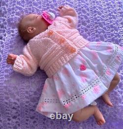 Baby Girl Preemie Reborn Thumberlina By JosyNewborn Nursery 13 2lbs 5oz