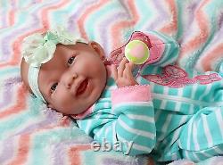 Baby Girl Smiling Soft Doll Realistic Reborn Berenguer 15 Vinyl Lifelike Alive