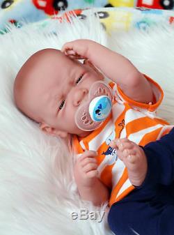 Baby Real Boy Reborn Doll Preemie Berenguer 15 Newborn Soft Vinyl Life Like