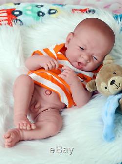 Baby Real Boy Reborn Doll Preemie Berenguer 15 Newborn Soft Vinyl Life Like