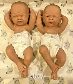 Baby Twins Reborn Doll Berenguer 14 PREEMIE Vinyl Preemie LifeLIKE GIRL/ GIRL