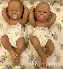 Baby Twins Reborn Doll Berenguer 14 PREEMIE Vinyl Preemie LifeLIKE GIRL/ GIRL