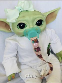 Baby Yoda Reborn Doll