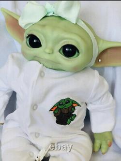 Baby Yoda Reborn Doll