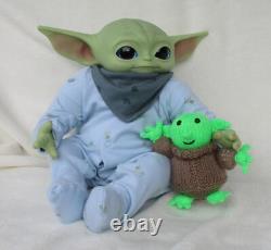 Baby Yoda Reborn Doll