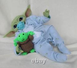 Baby Yoda Reborn Doll