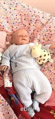 Baby boy reborn doll