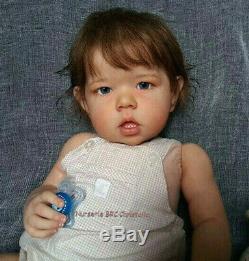 Baby reborn doll LIAM Bonnie Brown toddler BRC