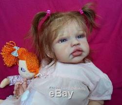 Baby reborn doll Romie Strydom Kylie Toddler, natural hair eagles Nursery BRC