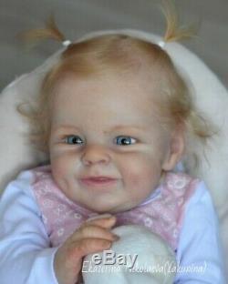 Baby reborn doll Shaya by Bonnie Sieben Full LimbsGlass Eyes22 COA