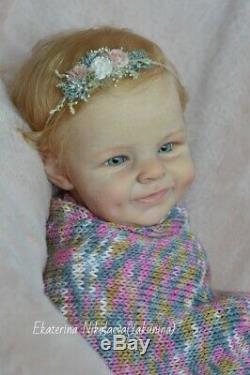 Baby reborn doll Shaya by Bonnie Sieben Full LimbsGlass Eyes22 COA