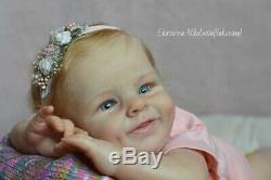 Baby reborn doll Shaya by Bonnie Sieben Full LimbsGlass Eyes22 COA