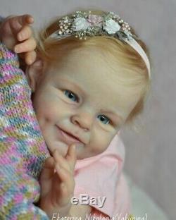 Baby reborn doll Shaya by Bonnie Sieben Full LimbsGlass Eyes22 COA