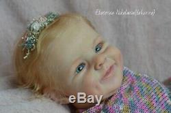 Baby reborn doll Shaya by Bonnie Sieben Full LimbsGlass Eyes22 COA