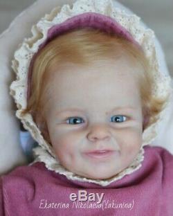 Baby reborn doll Shaya by Bonnie Sieben Full LimbsGlass Eyes22 COA