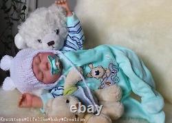 Babyboy Reborn Reallife Baby Boy BS von U. L Krautter Babypuppe Puppe