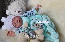 Babyboy Reborn Reallife Baby Boy BS von U. L Krautter Babypuppe Puppe